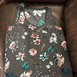 Loft rounded hem tank